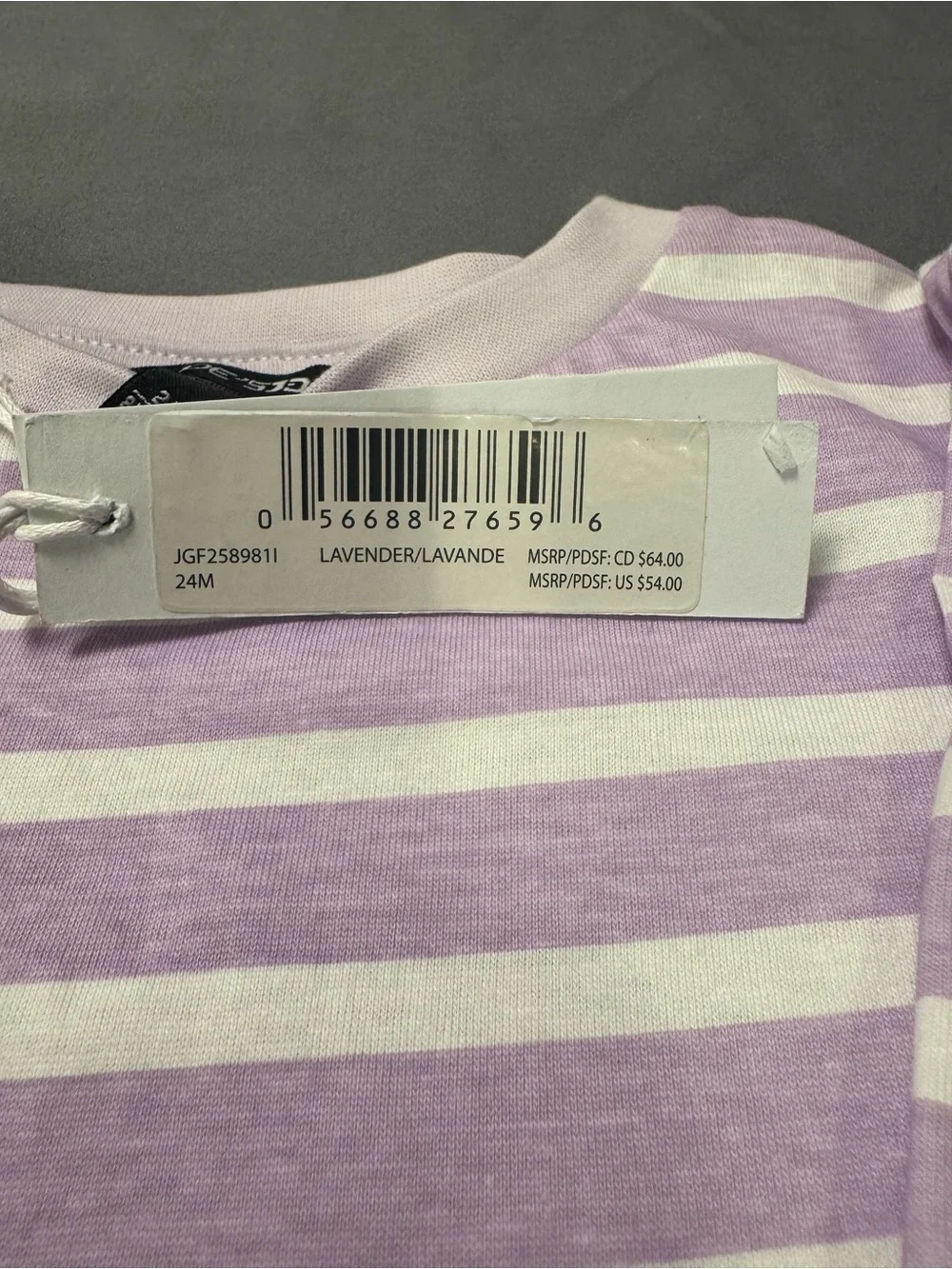 Joe's Jeans Medium Blue Denim with White and Purple Striped Shirt-0017